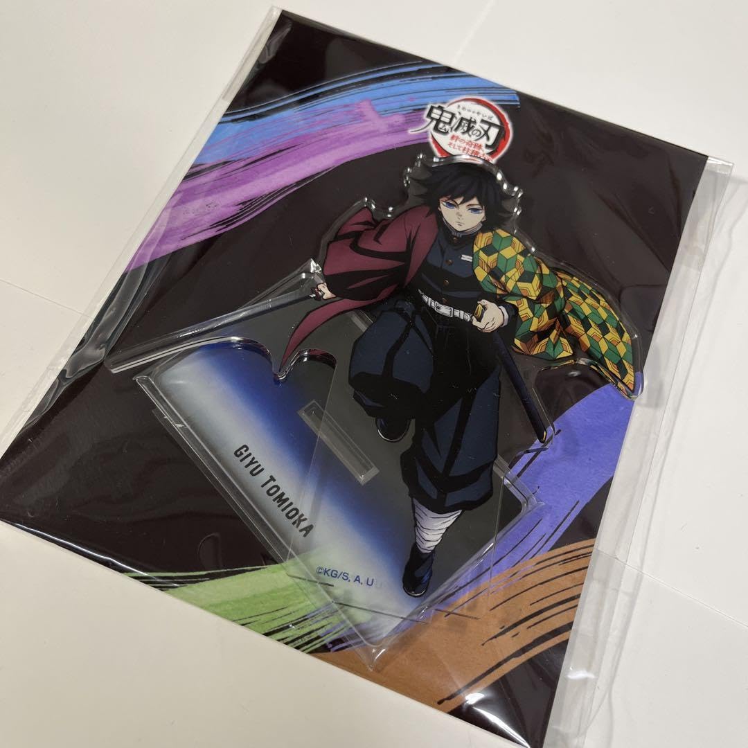 柱展 冨岡義勇 アクリルスタンド 鬼滅の刃 柱展 冨岡義勇 アクリルスタンド 横ビジュアル 福岡