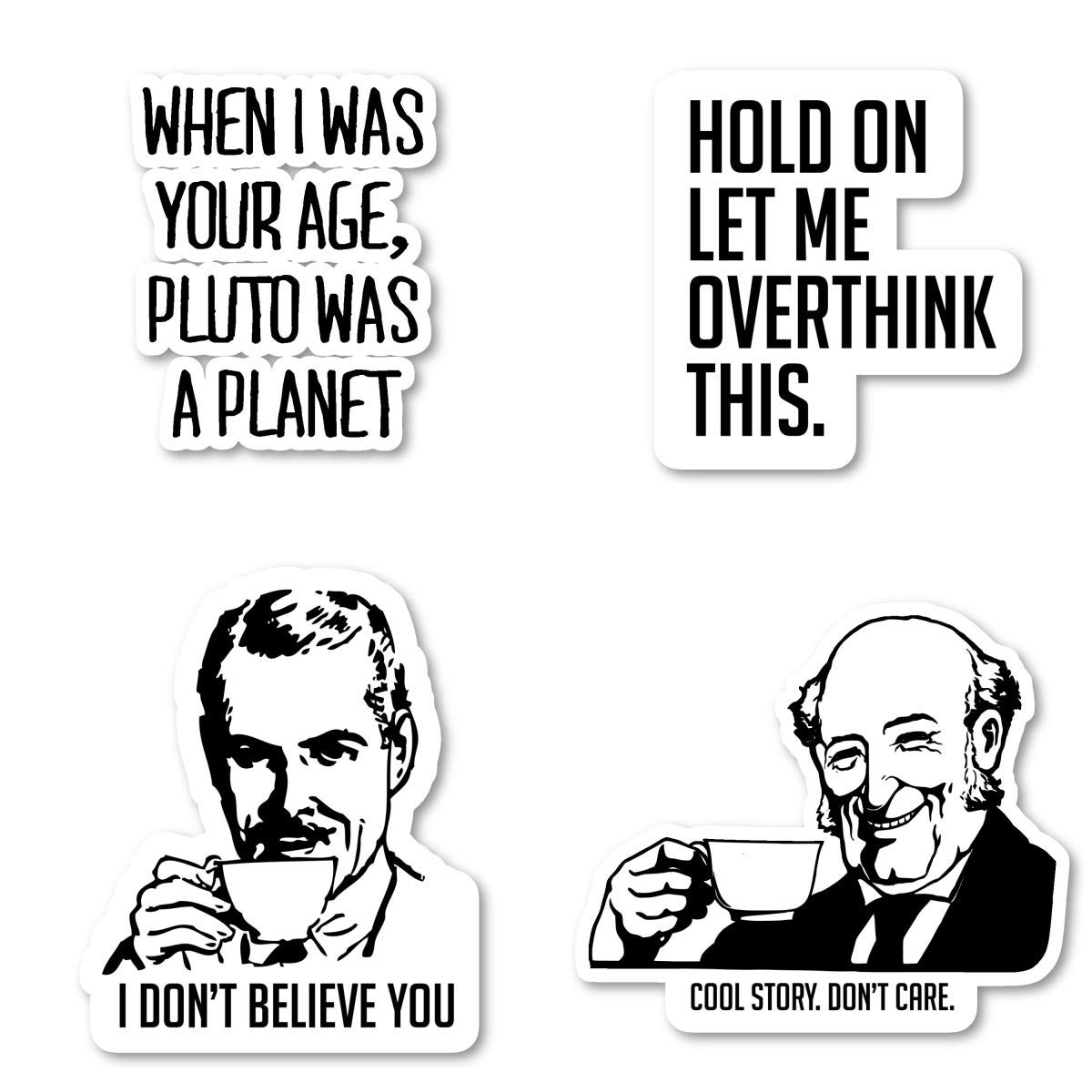 Buy Funny Collection Sticker Pack Hilarious Stickers 4 Pack Sticker