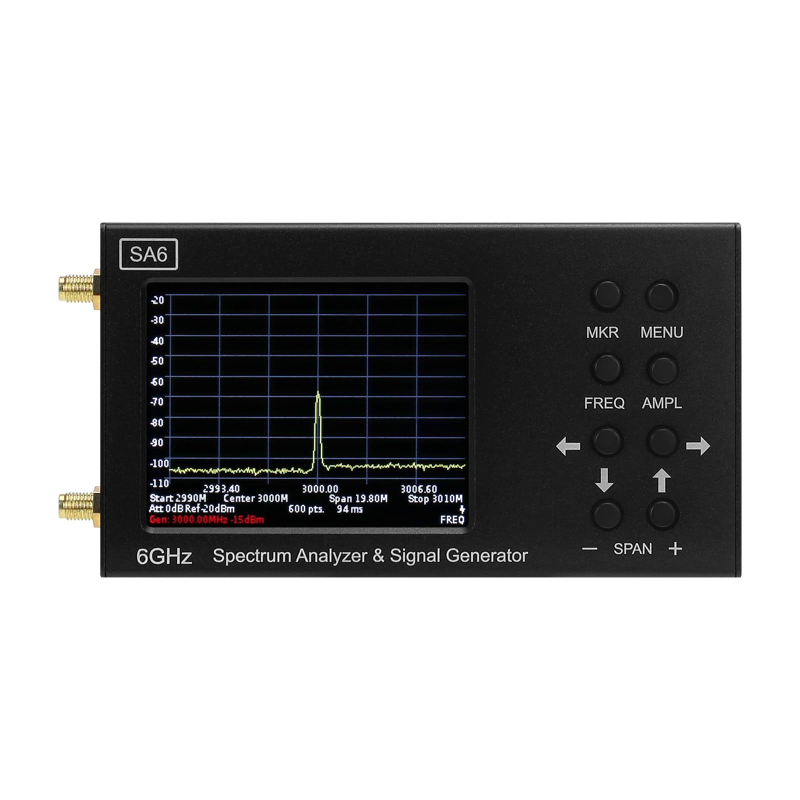 SA6 6GHz Spektrumanalysator SignalGenerator RF Signalquelle