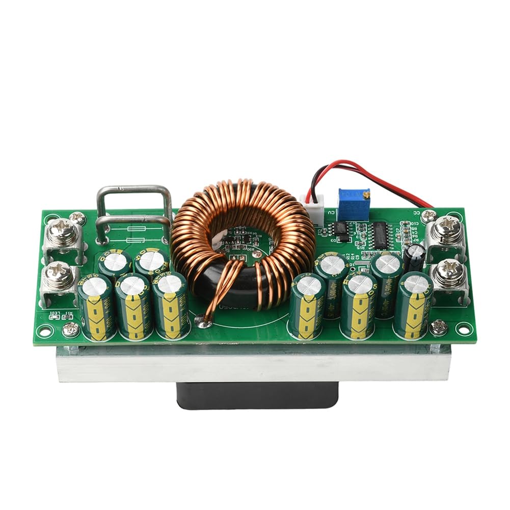 Jnchdghwa Adjustable Constant Voltage Power Supply Module DC15V-90V Input to DC2.5V-72V Output 1200W Synchronous Rectification Module