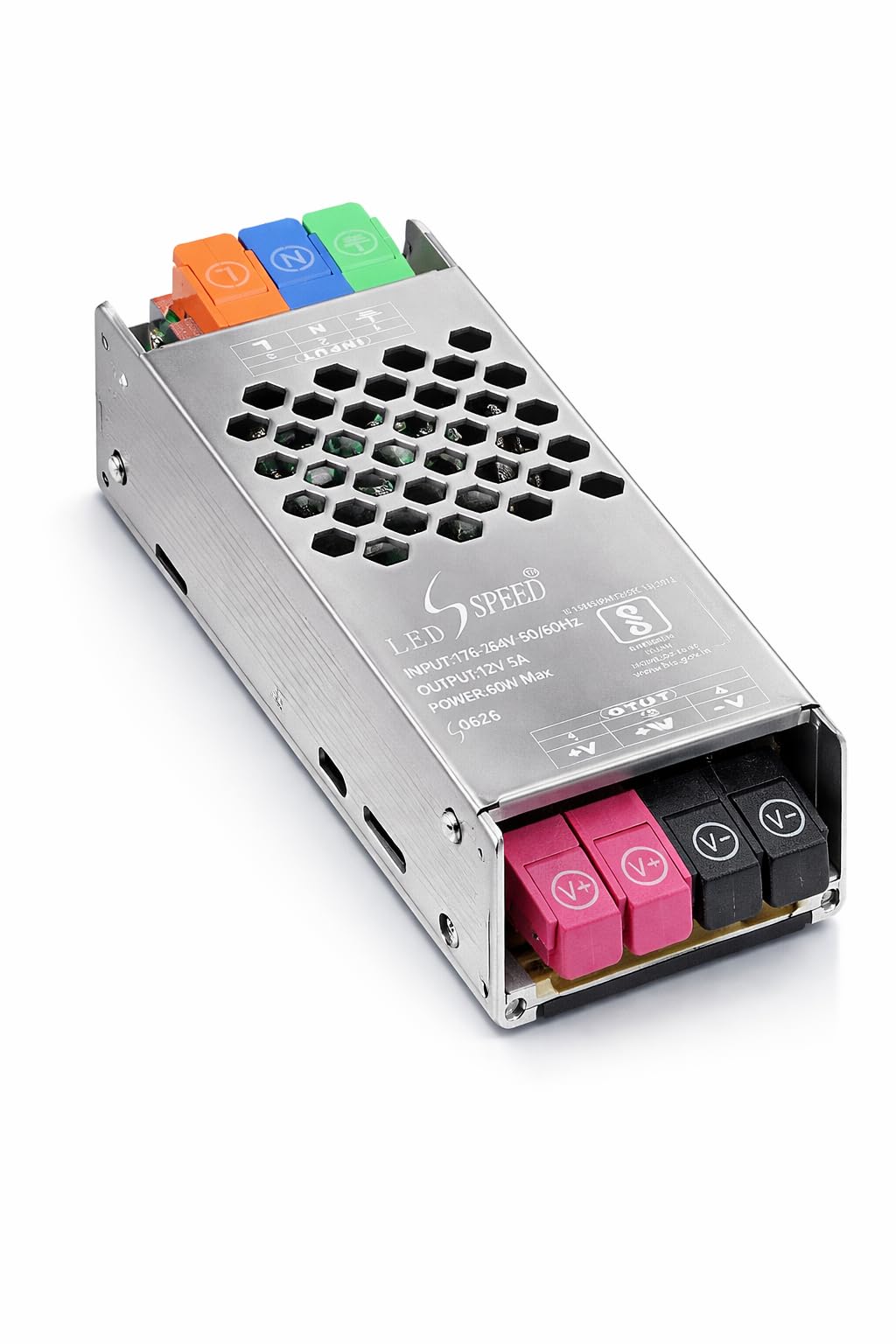 Amazon.in: Buy LEDOLUX 12V 5A 60W AC/DC Switching Adaptor