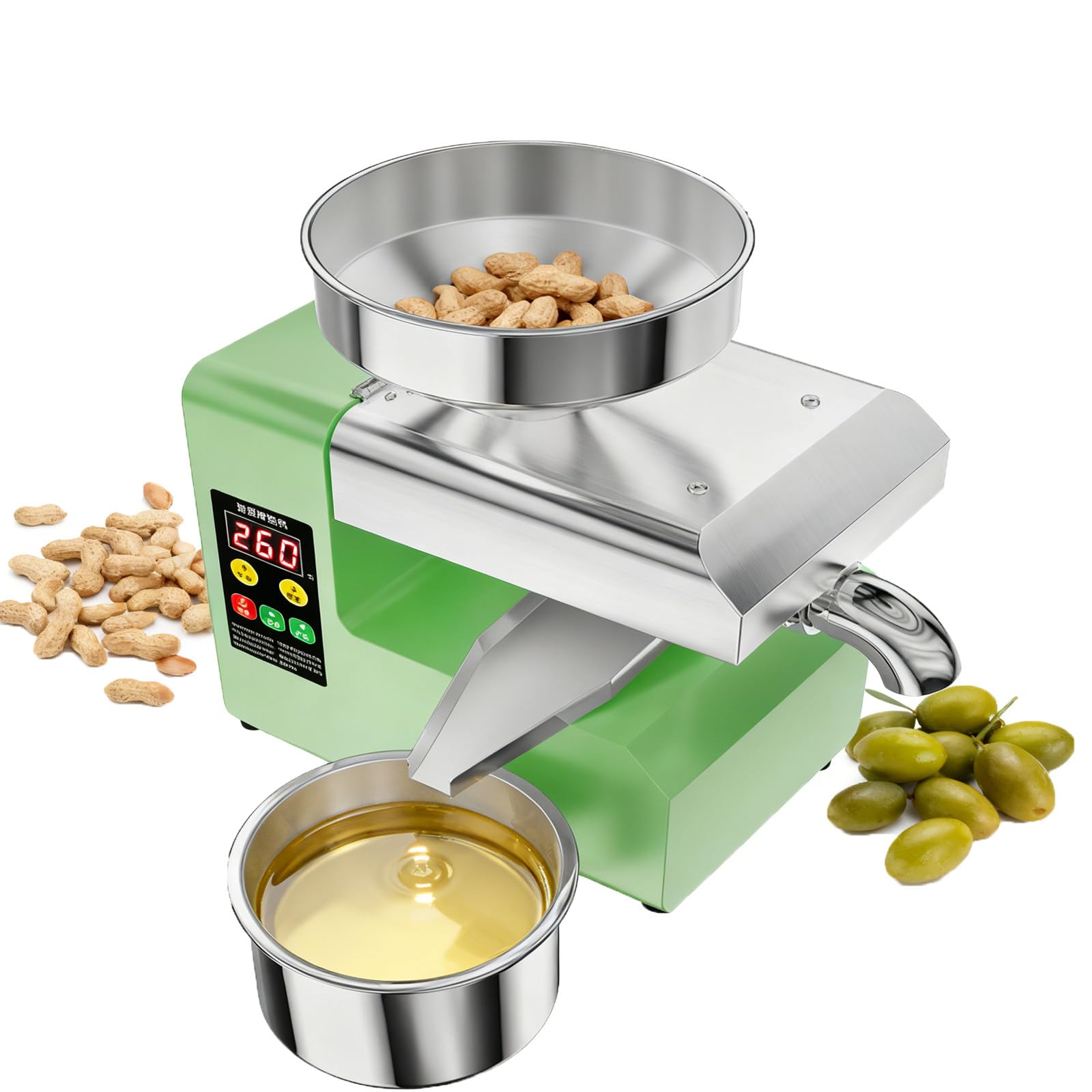 eQianyuan Automatic Oil Press Machine 220V