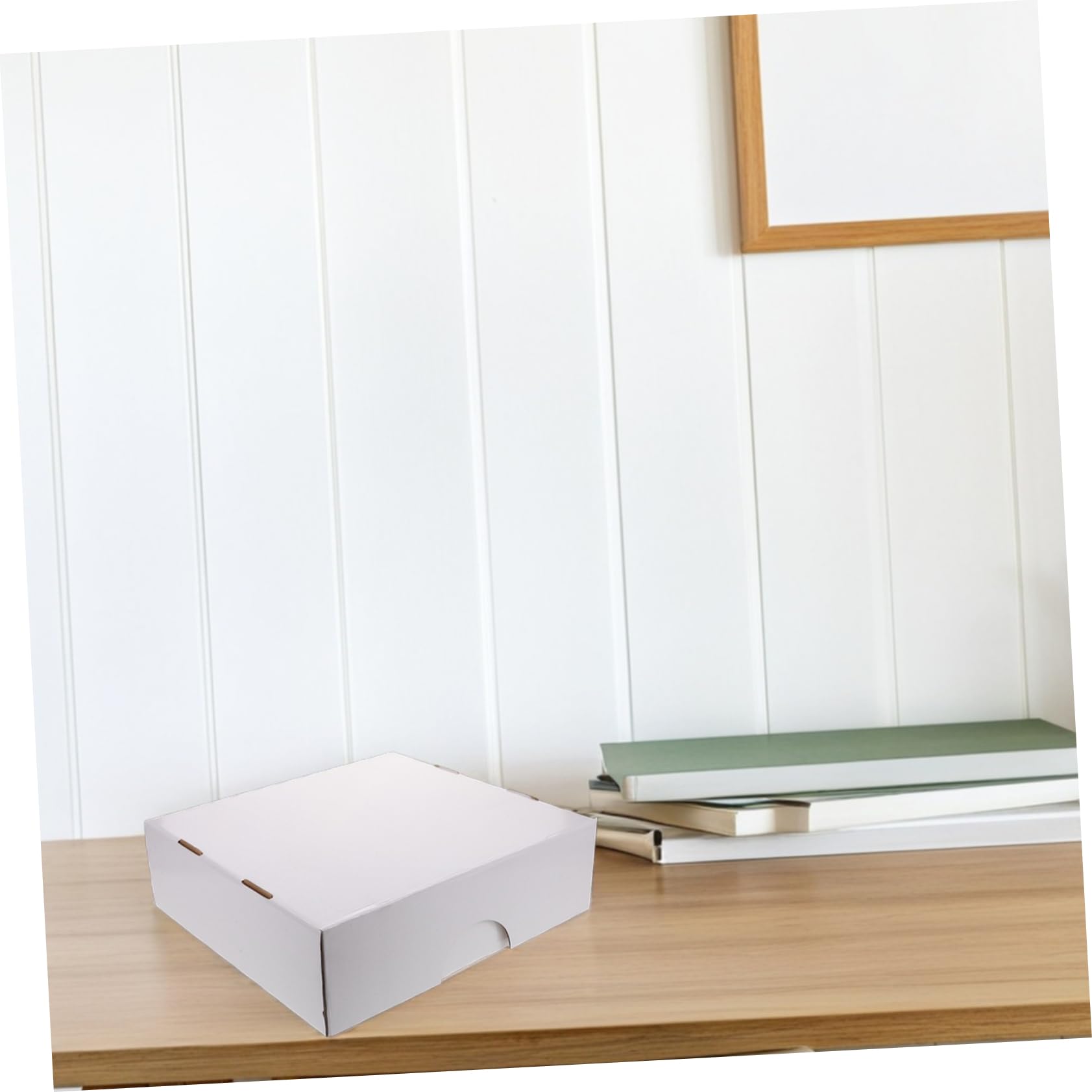 Card Box per Carte da Gioco in Carta Bianco con Scomparti