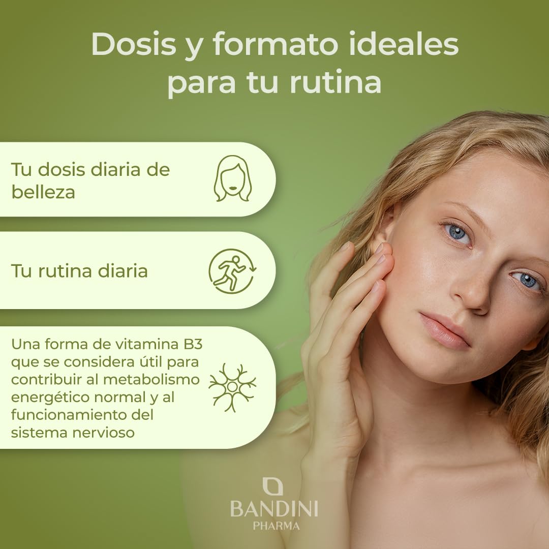 Bandini® NAD+ Liposomal 1100 mg | 120 Cápsulas Veganas | Con Cloruro de Ribósido de Nicotinamida, Quercetina, Resveratrol, Coenzima Q10 | Antienvejecimiento, Energía Celular, Sin OMG