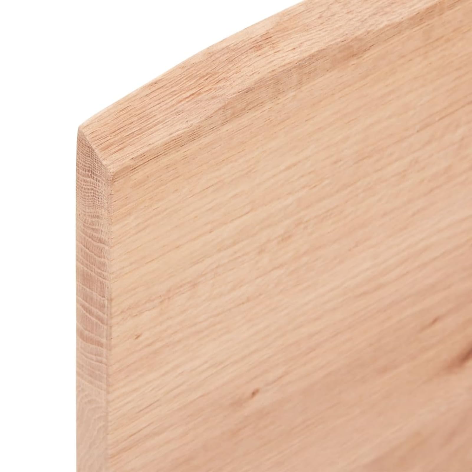 LAPOOH Encimera de baño Madera Maciza tratada marrón Claro 60x30x2 cm, Encimera Cocina, Tablero para Mesa, Encimera Lavabo, Muebles De Baño - 3156101
