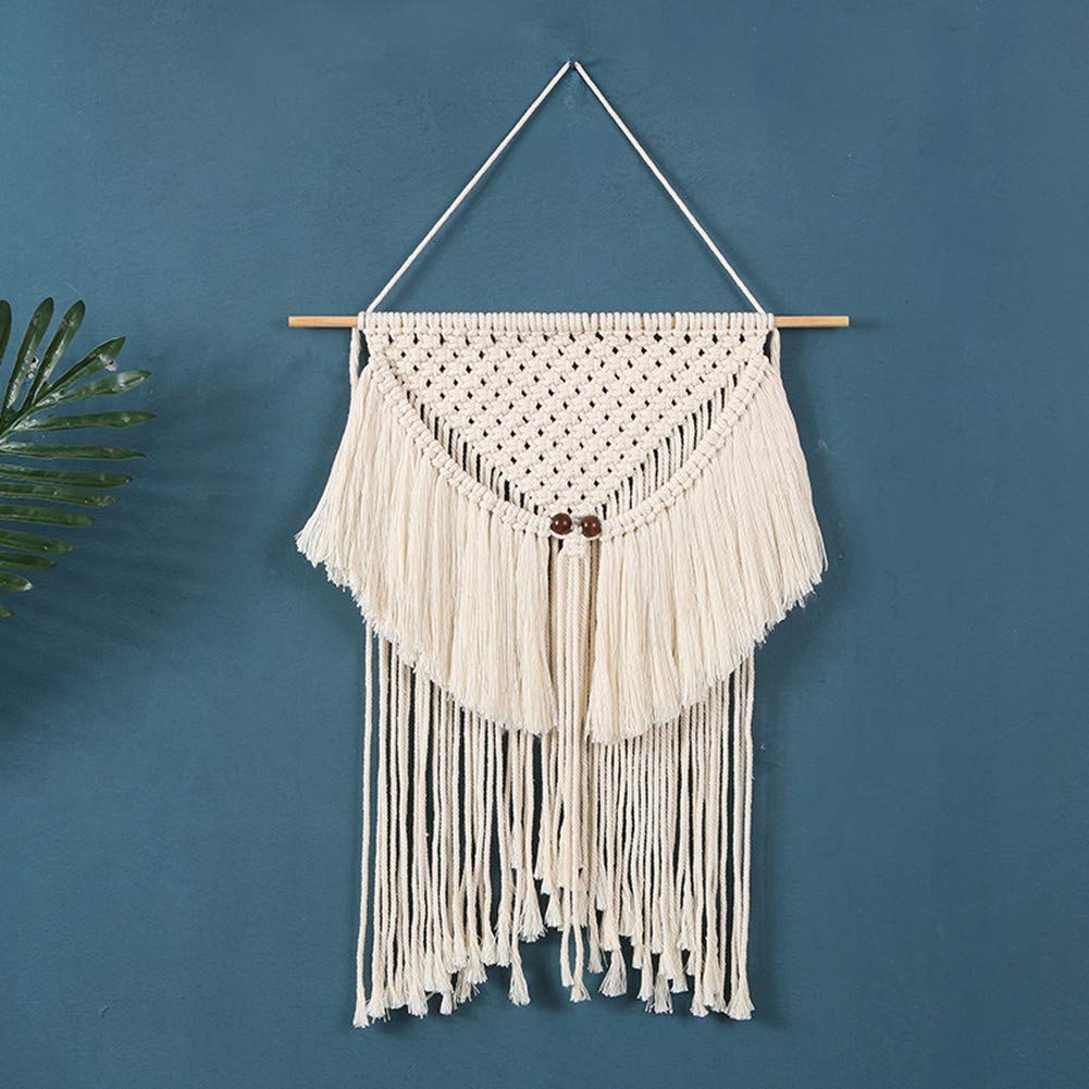 Cordón de macramé de 0.157 in x 109 yardas, cuerda de algodón 100% natural para suministros de macramé hechos a mano, colgar en la pared, ganchos de plantas, manualidades, tejer, proyectos decorativos 5