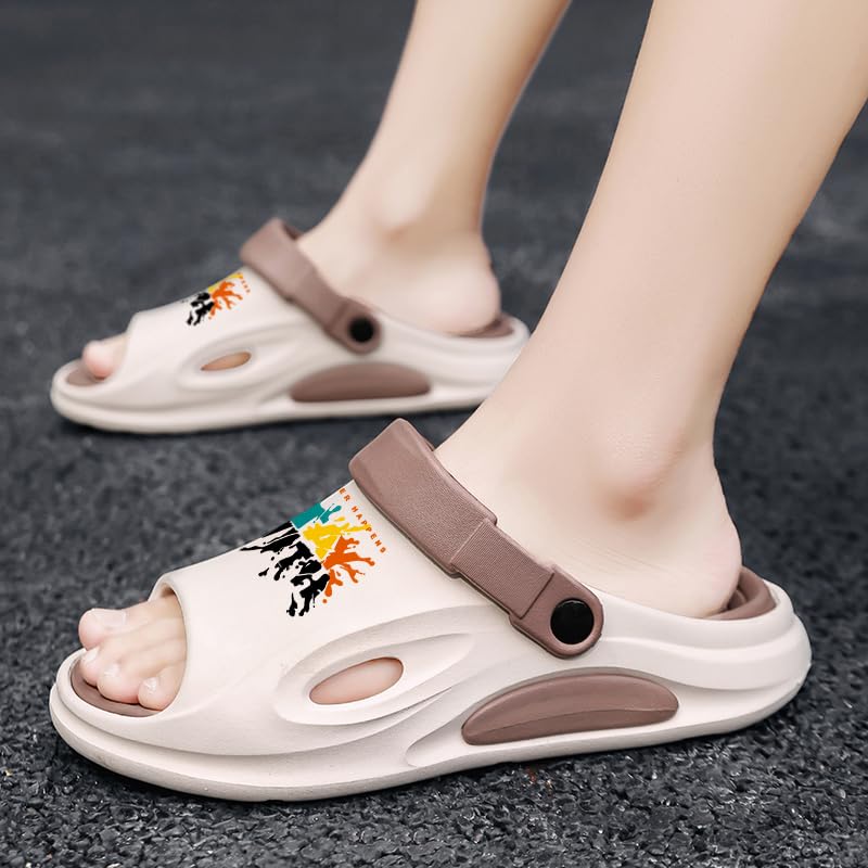 Cloud Slippers for Women and Men, Pillow House Slippers Shower Shoes Indoor Slides Bathroom Sandals, Comfort, Lightweight, Thick Sole, Non-Slip, Easy to Clean4