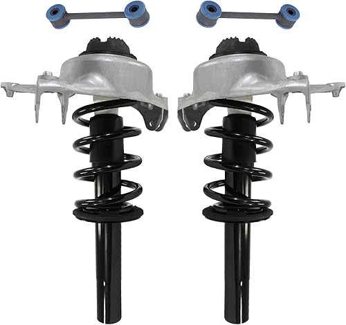 Miniatura 65 de Detroit Axle - Kit de puntales delanteros para Volvo C30 C70 S40 V50, 2 puntales muelle helicoidal 2 estabilizador, barra estabilizadora, enlaces