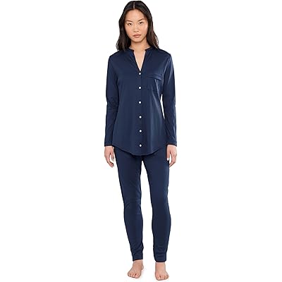 Hanro Pure Essence Long Sleeve Pajama Set