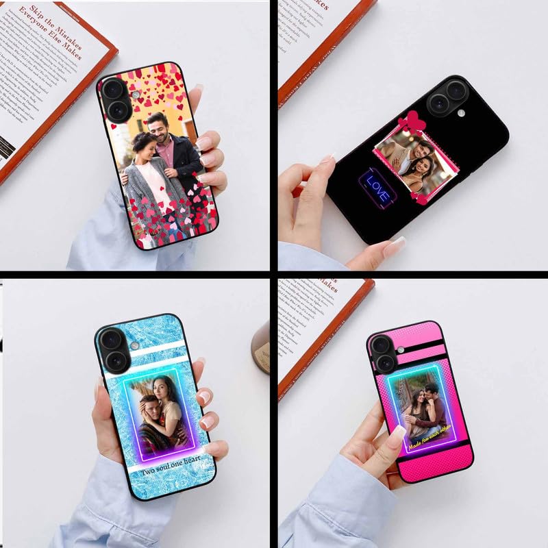 Image of Custom Design Printed 2D Back Cover for Samsung Galaxy A35 5G, Personalised Photo, Name, Text, Photo Frame Printed 360 Digree with Camera Protection Back Cover for Samsung Galaxy A35 5G
