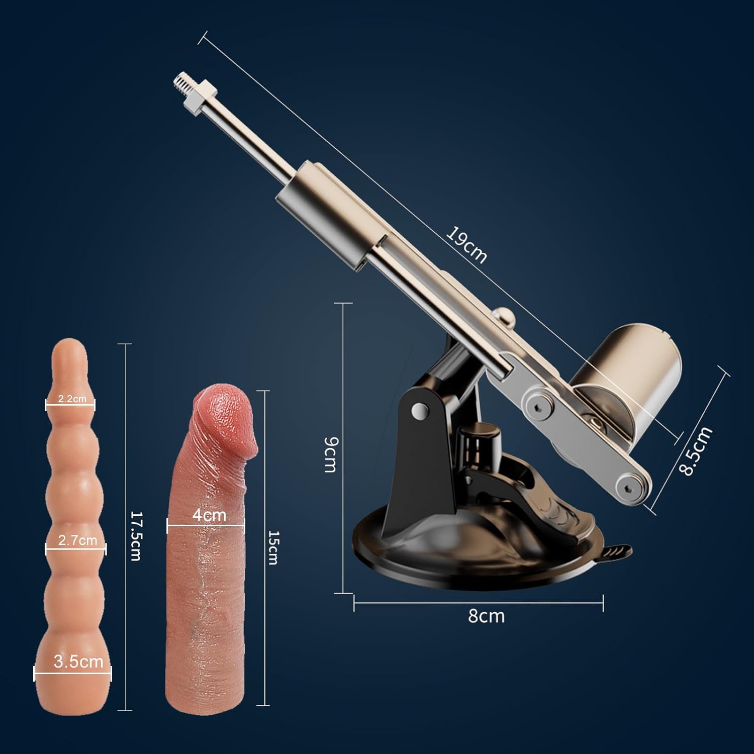 Sex Machine Dildo Machine with Realistic Dildo,High Speed Fuck Machine with, Automatic Thrusting Dildo Machine Thrusting Sex Machine for Man& Women,Adult Toys Sex Toy