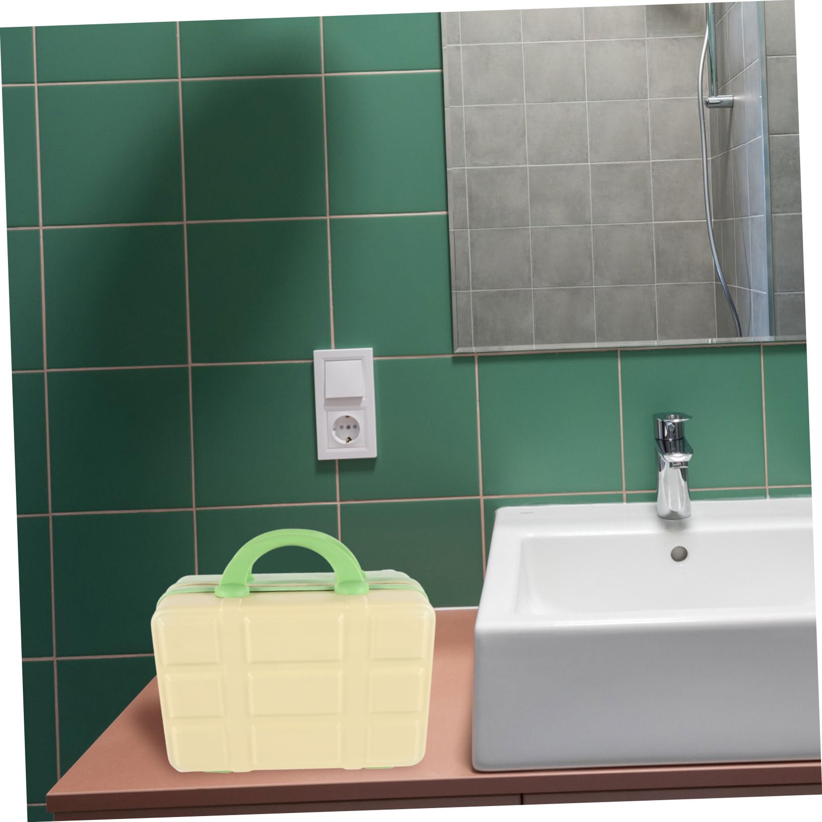 GALPADA Valigia Cosmetica Leggera Organizer Per Viaggi Custodia Per Makeup e Accessori Pratica e Portatile