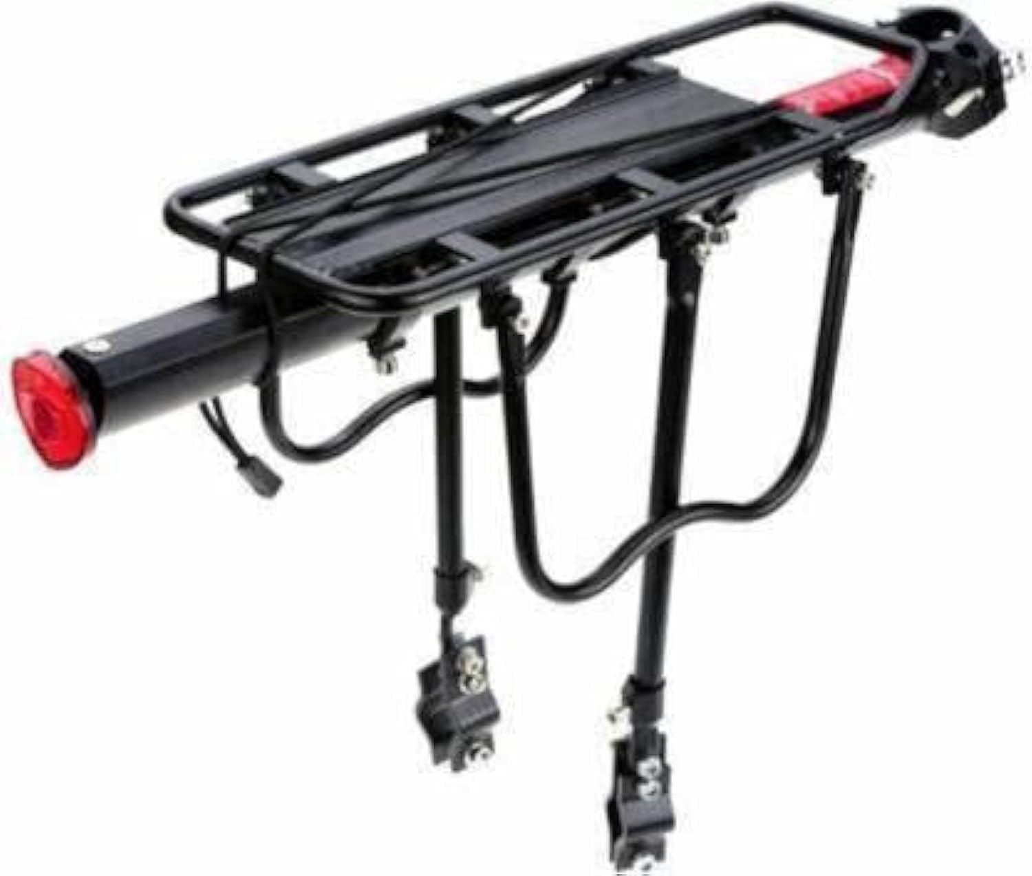Tuhi Bicycle Rear Rack Aluminum Alloy Adjustable Rear Rack 110 Lbs Capacity Aluminium Bicycle Carrier-picture-11