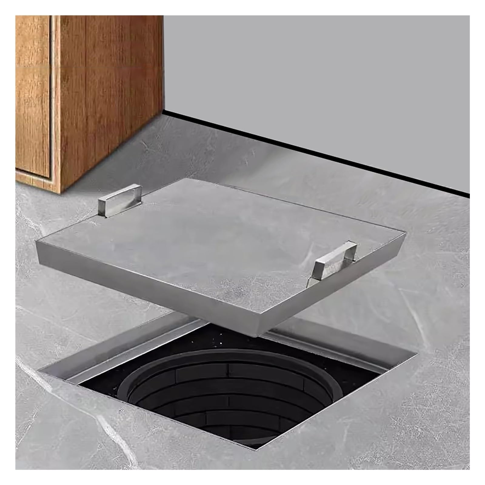 Amazon.com: HDYZJQ 304 Stainless Steel Invisible Manhole Cover