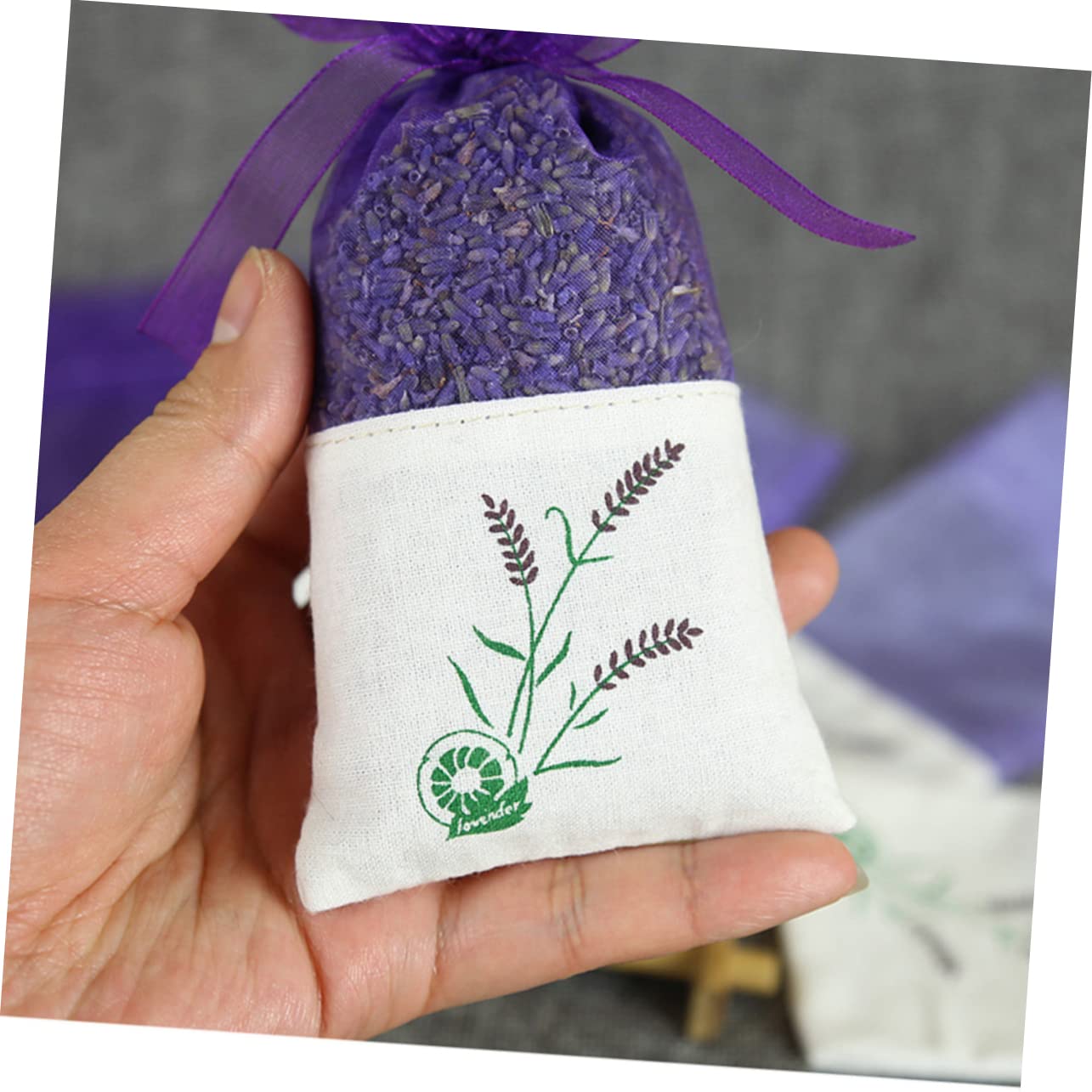 Cabilock 72stücke Lavendelsäckchen Duftbeutel Aus Hochwertigem Organza Für Aromatherapie Hochzeitsgeschenke -projekte Mit Kordelzug Für Und Dekorationen