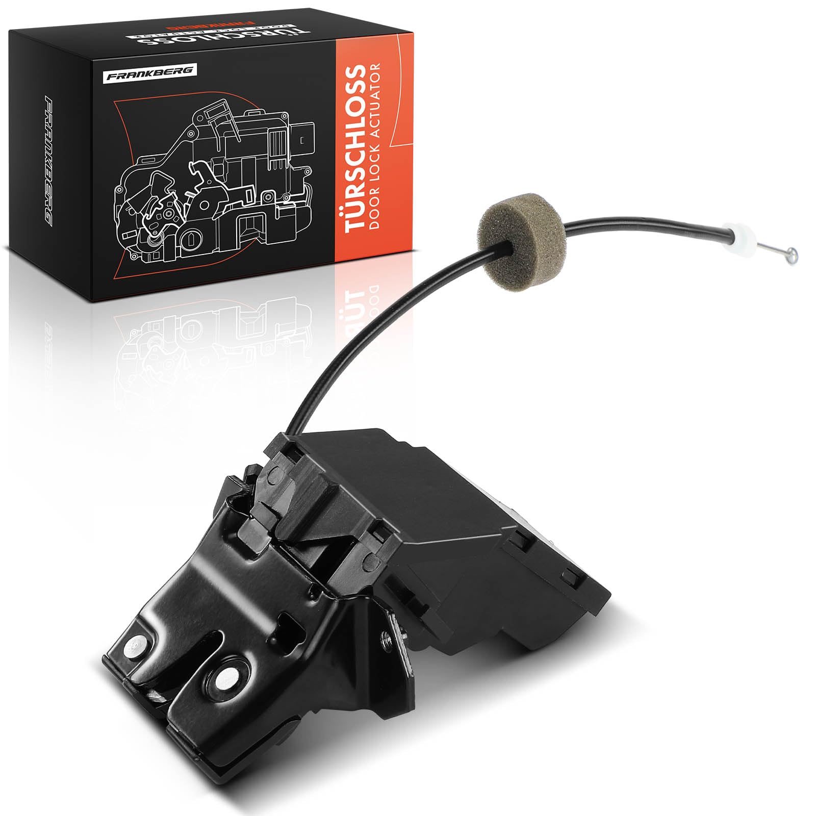 Frankberg 1x Serrure de Coffre Hayon Hayon Compatible avec Classe C W203 C180 C200 C220 C230 C240 C270 C280 C30 AM.G C32 AM.G C320 C350 1.8L-5.4L 2000-2007 Remplacer# 1717500185