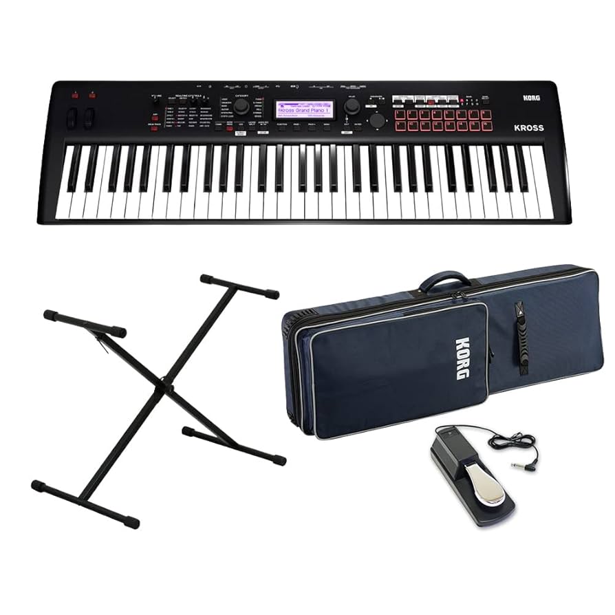 KORG KROSS2ー61 シンセサイザー KORG KROSS2 61 MB（Super Matte Black）コルグ クロス