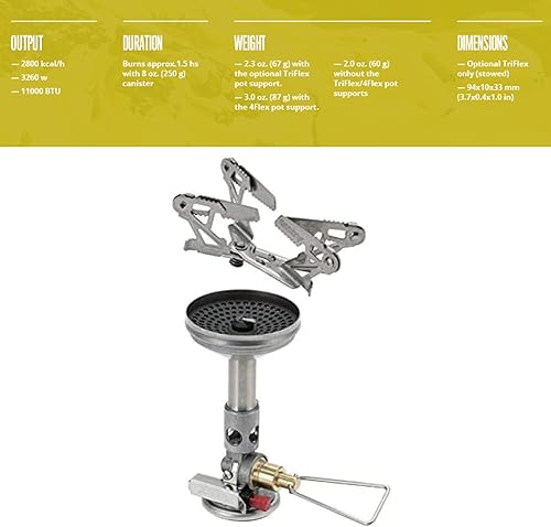 Miniatura 2 de Lumintrail Estufa SOTO WindMaster con 4Flex  Estufa individual de bote para clima ventoso. Diseño duradero y pico con parabrisas integrado y sistema