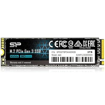 未使用 シリコンパワー M.2 2280 NVMe PCIe SSD 2TB Amazon.com: Silicon Power 2TB NVMe M.2 PCIe Gen3x4 2280 SSD
