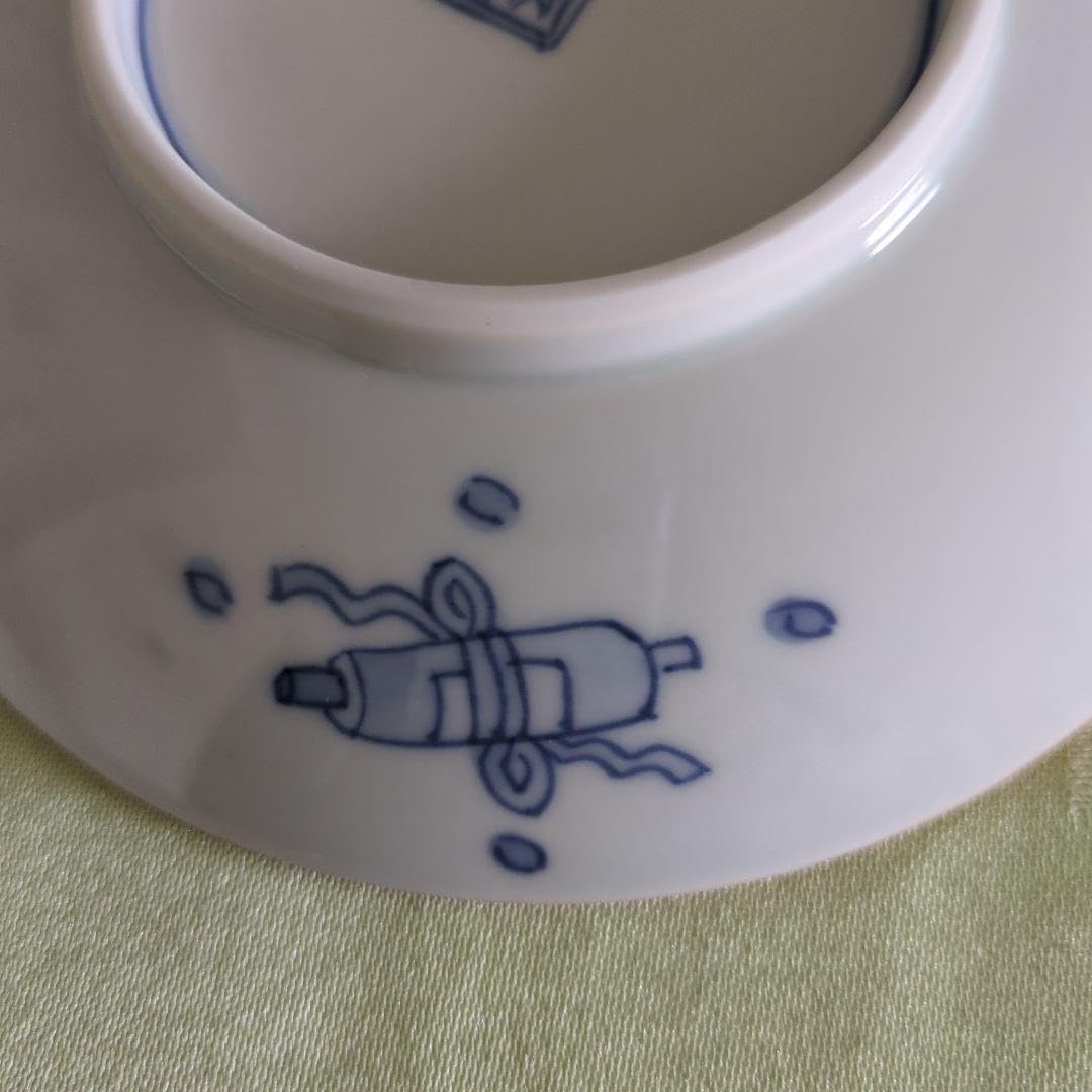 Amazon.co.jp: 京焼 清水焼 染付桜詰め カップ&ソーサー 手描き