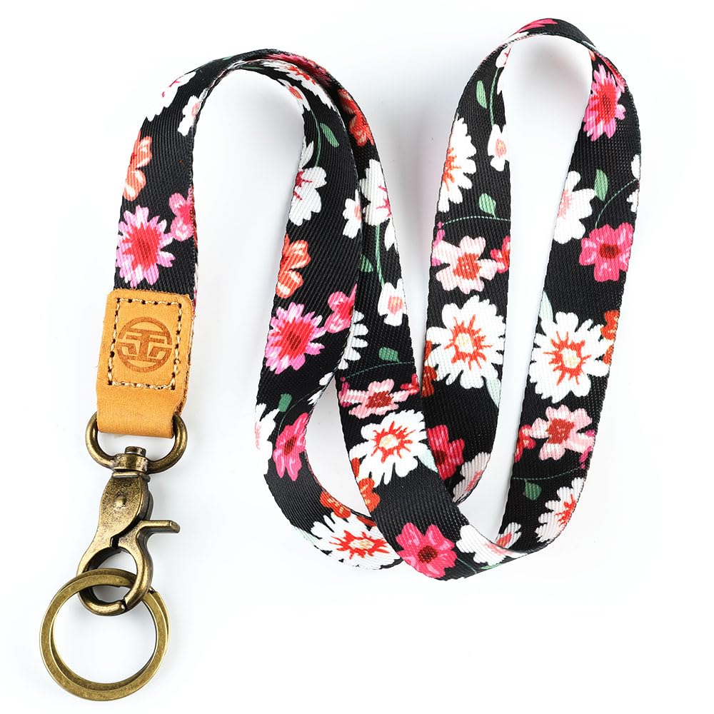 glodentai Lanyard for Keys, Cool Neck Strap Key Chain Holder, Long Lanyard for ID Badges Wallet