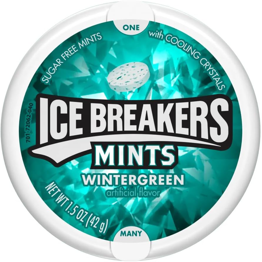 ice breaker Wintergreen - Sugar Free Mints from USA - 42g