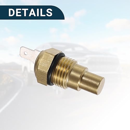Miniatura 7 de F FIERCE CYCLE Sensor de temperatura del refrigerante para Toyota Pickup Durable No.83420-20020 Sensor de temperatura del agua del tono dorado