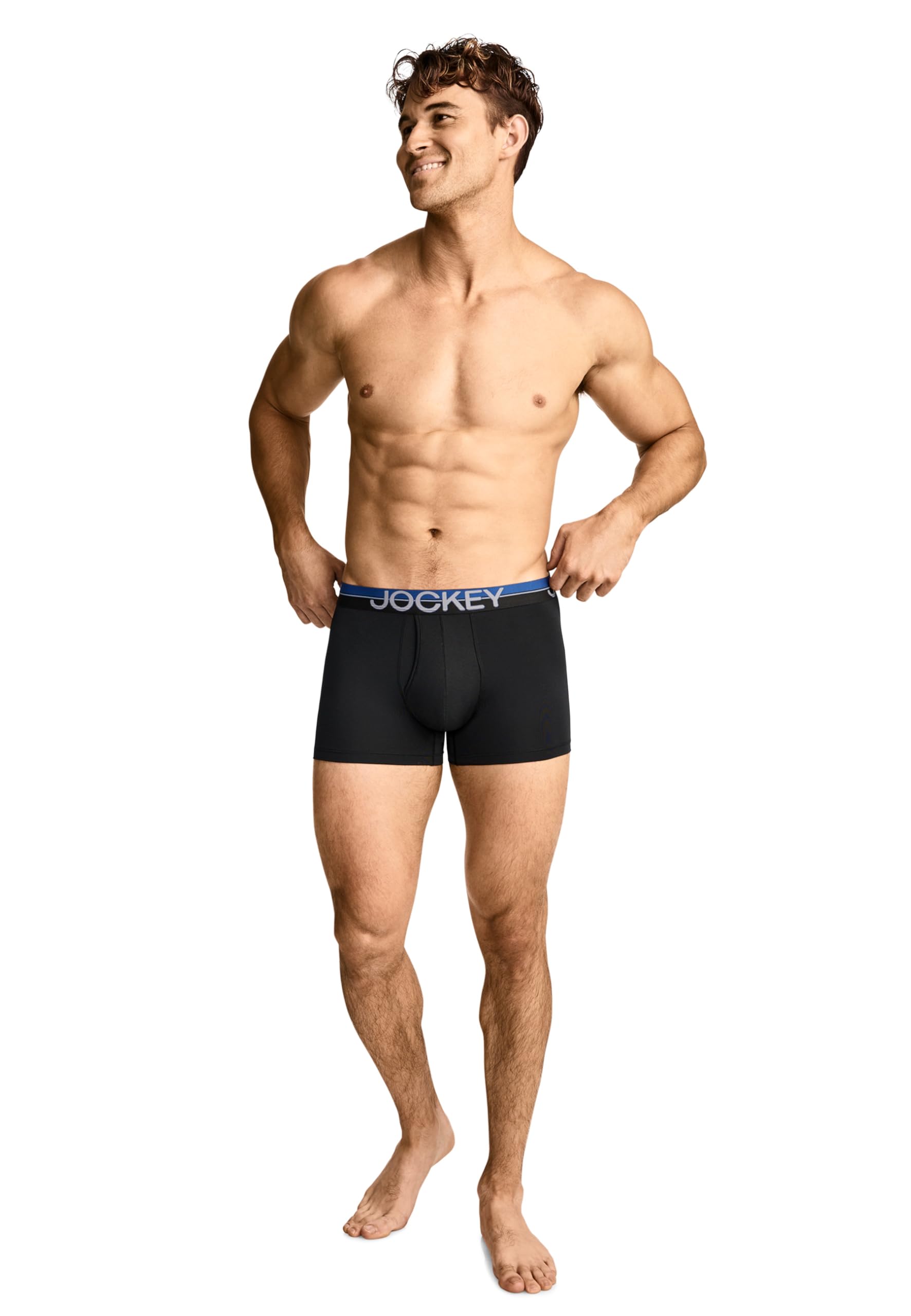 Jockey Herren Infinite Cool Microfiber Stretch Trunk - 3 Pack
