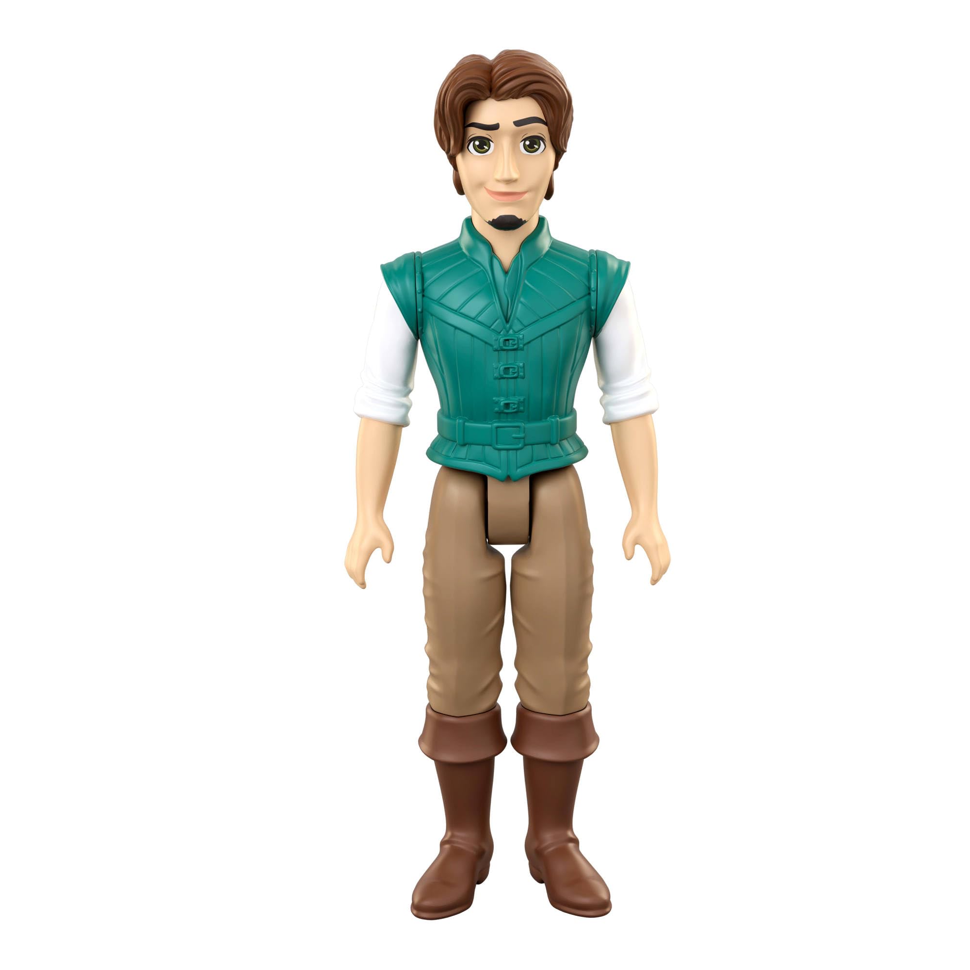 Mattel Disney Princess Księżniczka Disneya Roszpunka Zestaw 4-pak, 3 małe lalki – Roszpunka, Flynn Rajtar, Matka Gertruda oraz figurka koń Maksimus z siodłem, zabawki dla dzieci 3+, JHG85