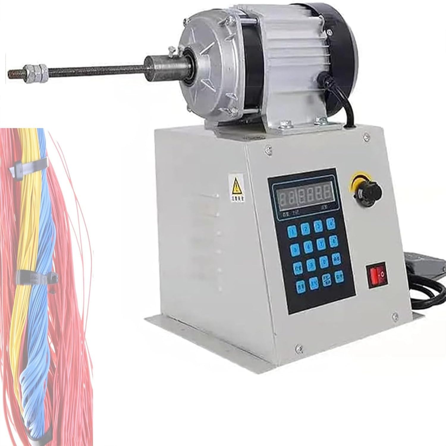 Bobinadora de alambre eléctrica para solucionar errores de conteo en talleres de motores