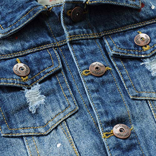 Image of Mallimoda Kids Boys Girls Hooded Denim Jacket
