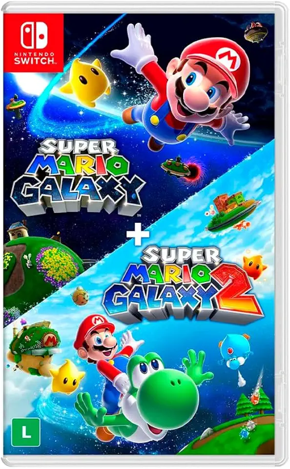 Nintendo, Jogo, Super Mario Galaxy + Super Mario Galaxy 2, Nintendo Switch