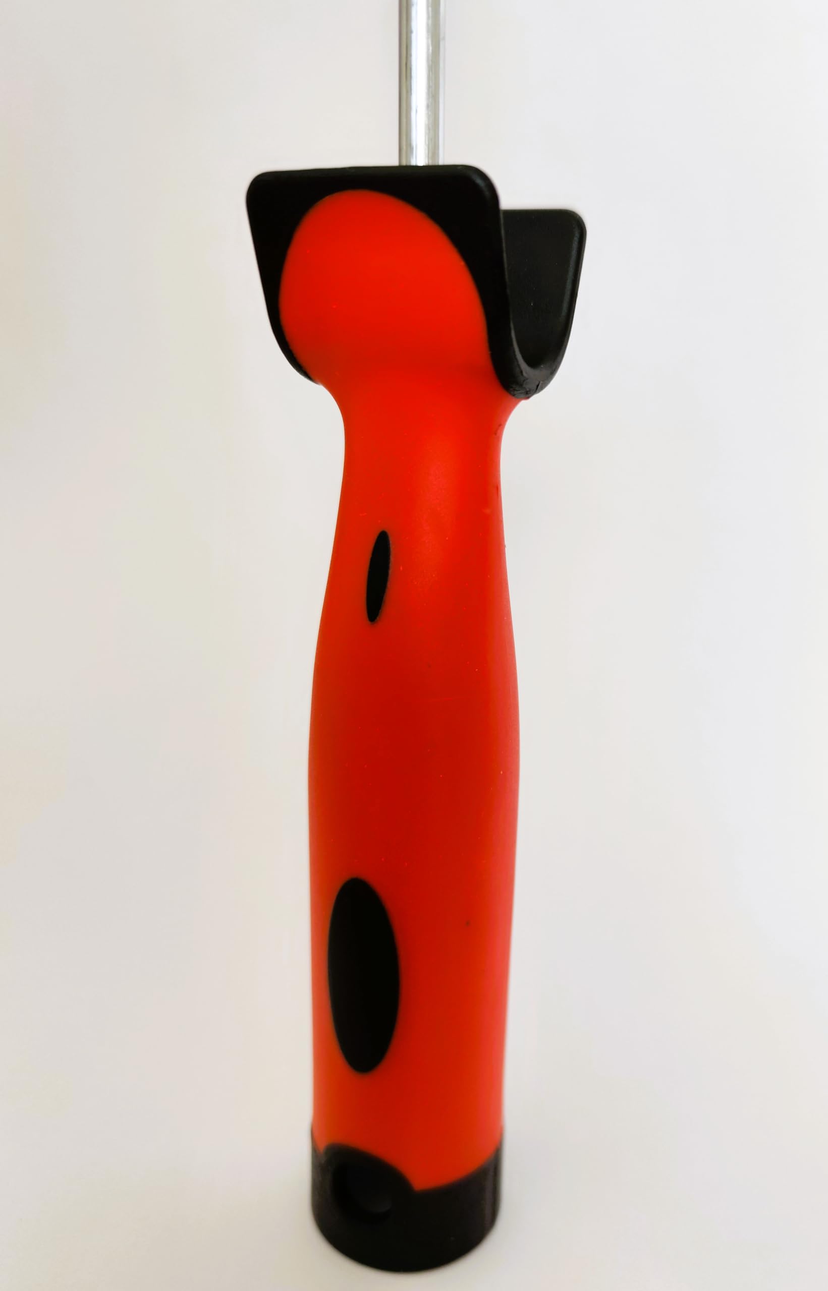 Set 4 Manici/Telai Rullo Quercos Soft Ø6 mm | Lunghezza 40 cm | Archetto in acciaio zincato | Impugnatura bi-materiale ergonomica | Per mini rulli 10–12 cm | Pacco risparmio fai-da-te e pittori