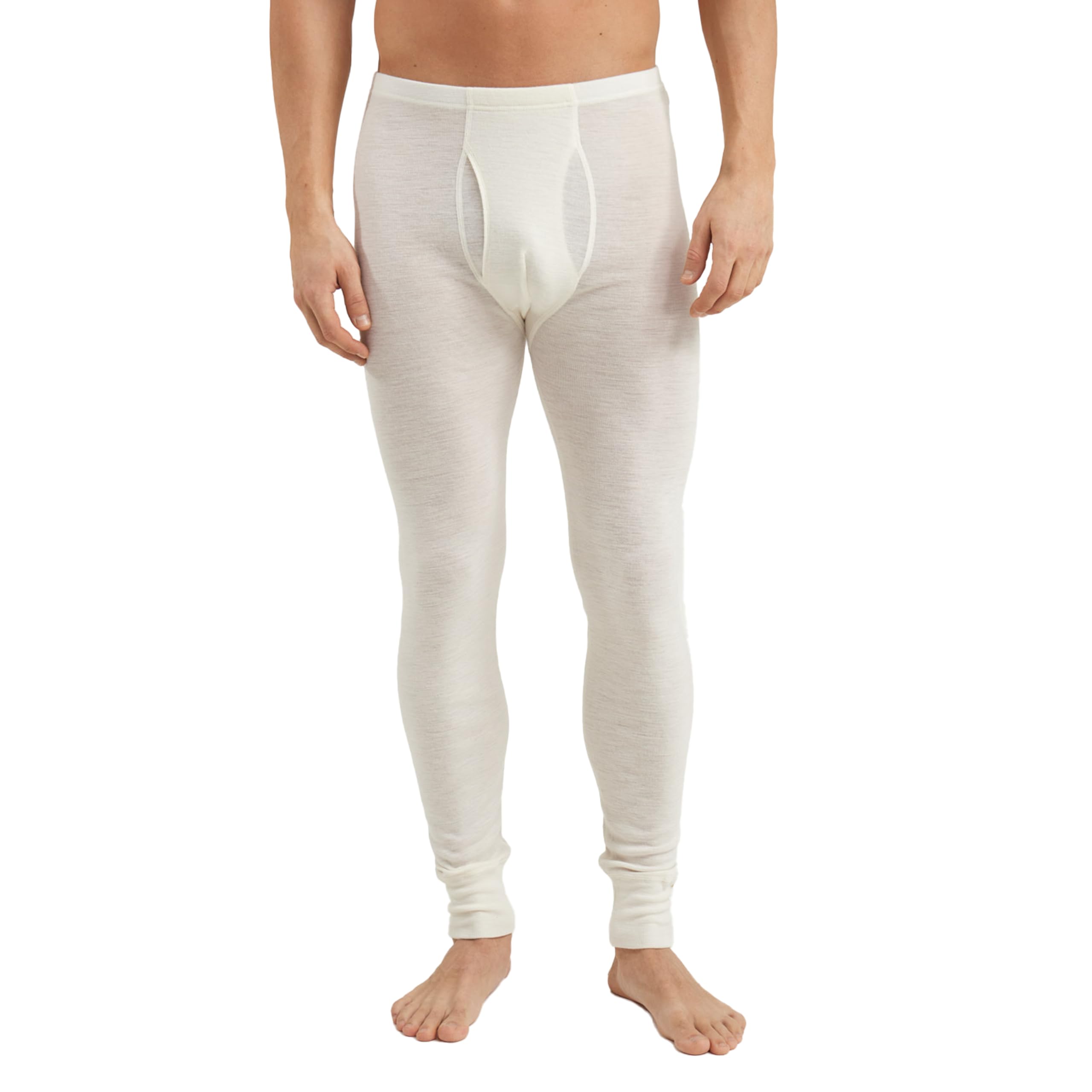 Dilling Men's Nature Merino Wool Long Johns - Thermal Leggings S