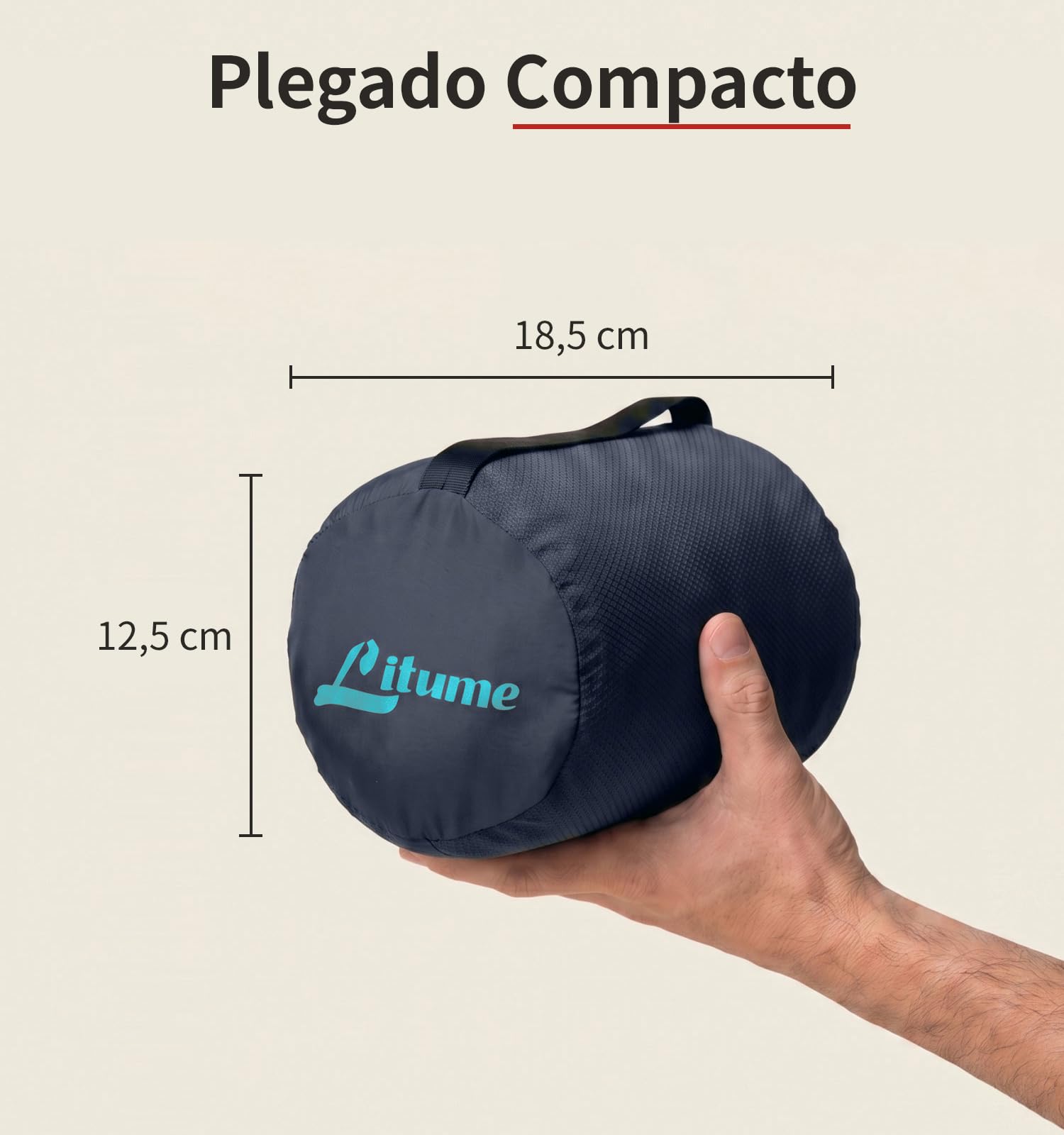 Litume Manta de Viaje para Avión, Cálida, Polar Verde Azulado, Versátil