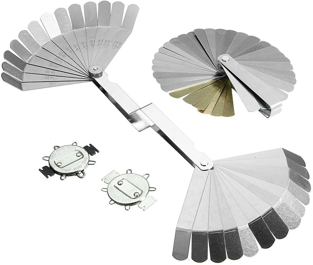 XYC 4pc Master Feeler Gauge Set for Ignition Spark Plugs