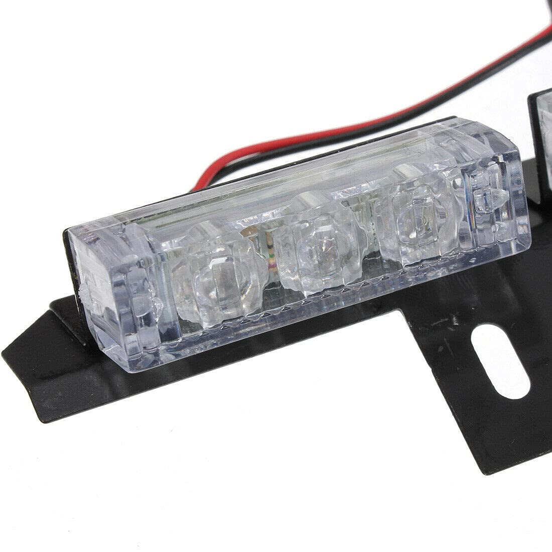Riloer Migająca lampa błyskowa, 54 LED awaryjne światła stroboskopowe do samochodów ciężarowych przyczep światła awaryjnego, niebieskie