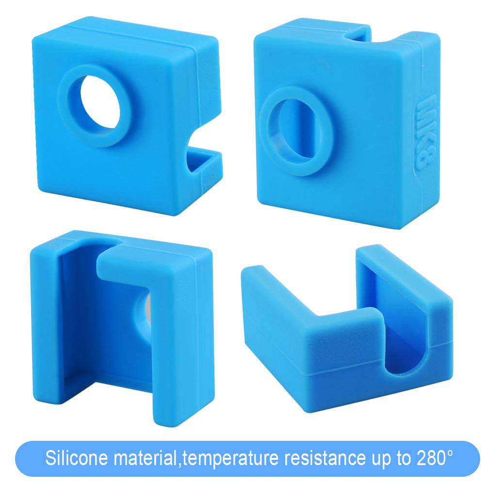 Zalati Silikon-Sockenabdeckung Für Moskito Heizblock Beim 3D-Drucker – Hitzebeständig Bis 290°C