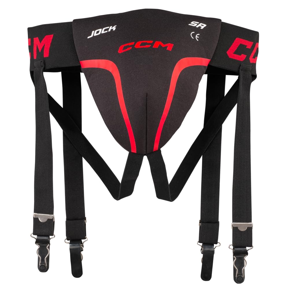 Ccm Combo Hat Yt Zwart/rood
