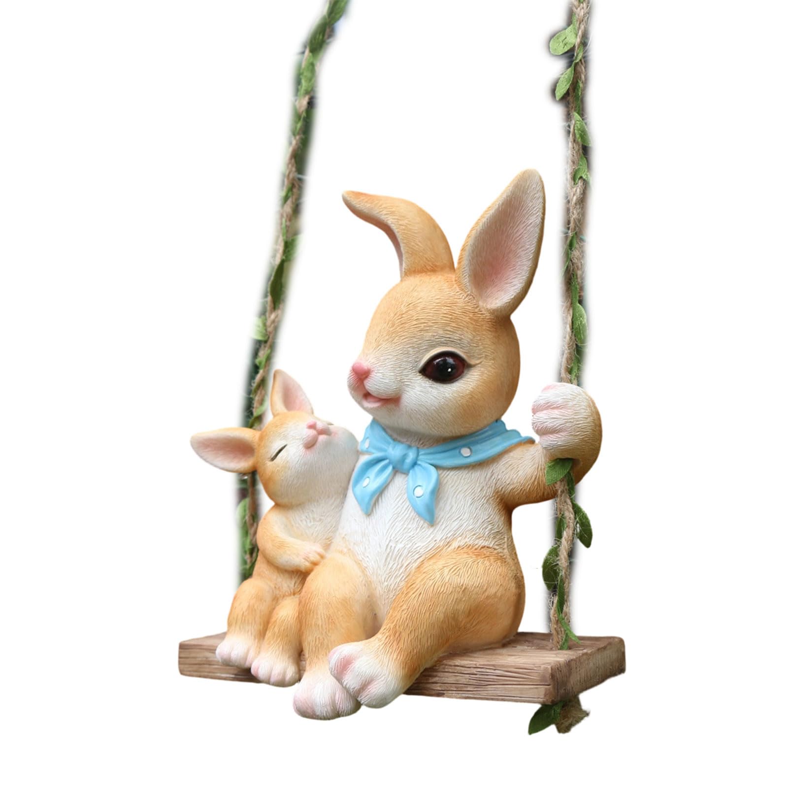 Lapin de Pâques adorable figurine à suspendre pour chambre enfant
