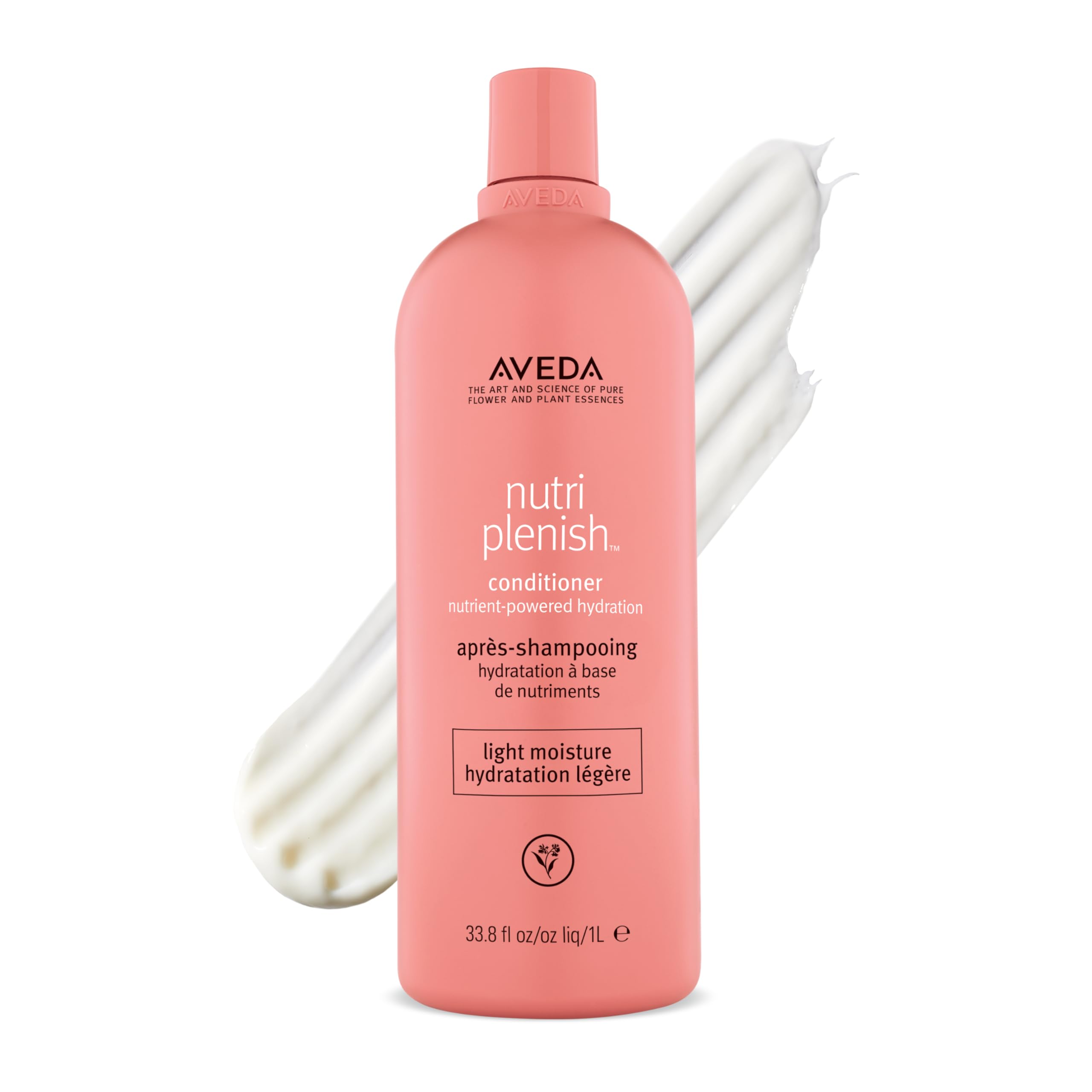 Aveda Nutriplenish Après-shampooing Hydratation légère | Soin cheveux secs aux superaliments | Huile de grenade biologique, huile de coco, beurre de mangue