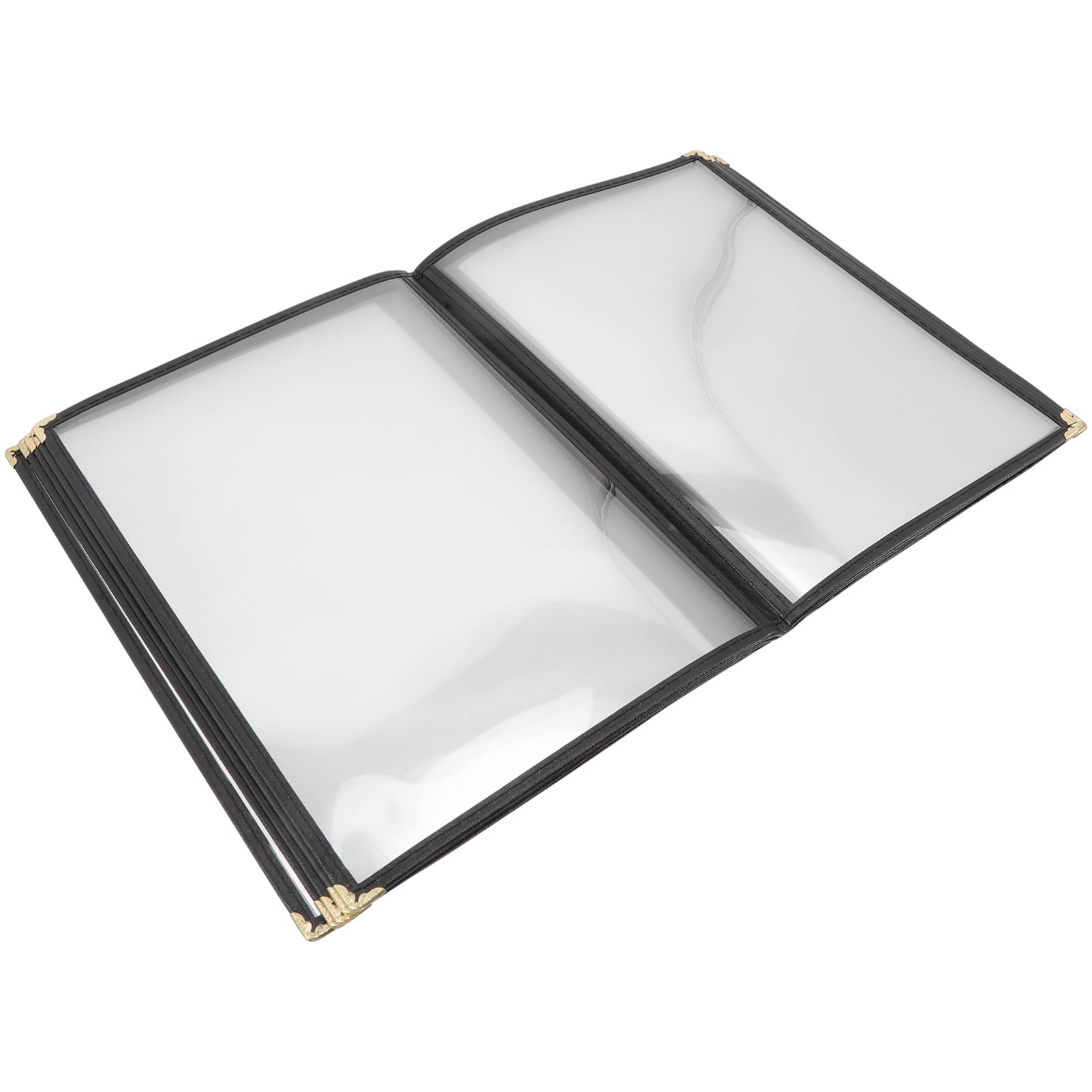 STOBOK Funda Protectora Para Libro De Cocina De Pvc Transparente Cubierta De Menú Para Hotel y Cafetería Accesorios De Menú Diseño