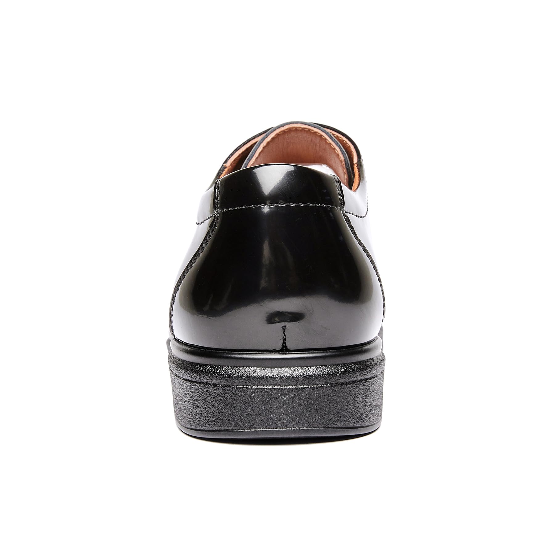 Allthemen Scarpe Eleganti Uomo Oxford in Pelle Mocassini da Lavoro Basse Vintage Derby Stringate Bovina