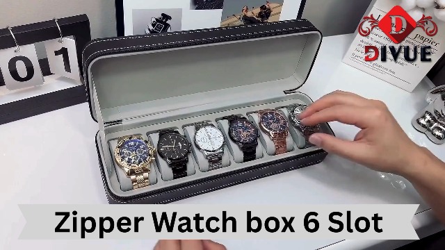 日版　初版　シュリンク付き　LIMIT OVER COLLECTION 6箱 PANIXIA Watch Organizer Box - 6 Slot Holder with Removable Pillow