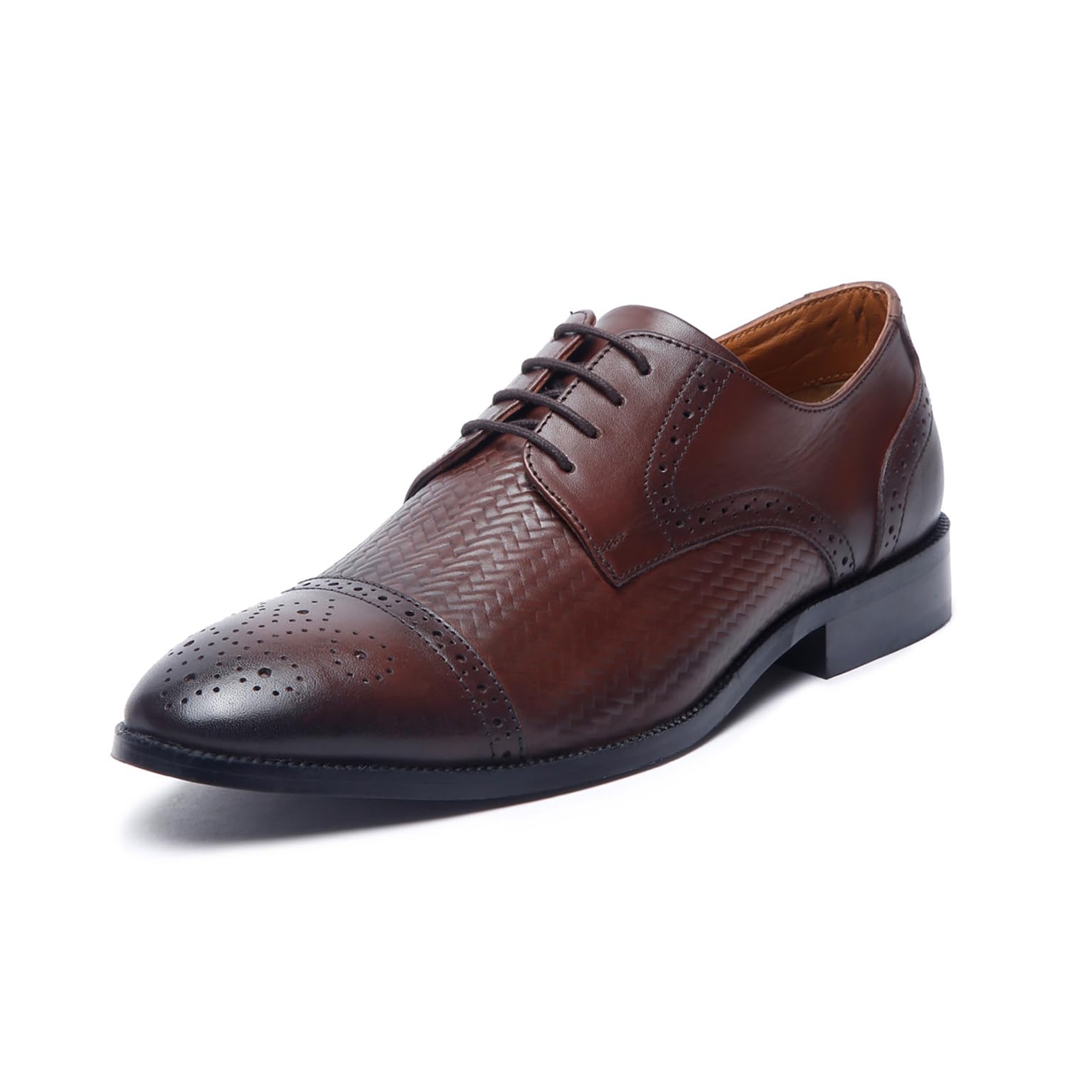 LOUIS STITCH Formal Shoes for Men | Genuine Leather, Stylish Lace-Up for Business, Office, Party & Wedding | Brunette Brown | UK Size 11 (EUWEOX__) (B08YRWTYHZ) Amazon Price History, Amazon Price Tracker