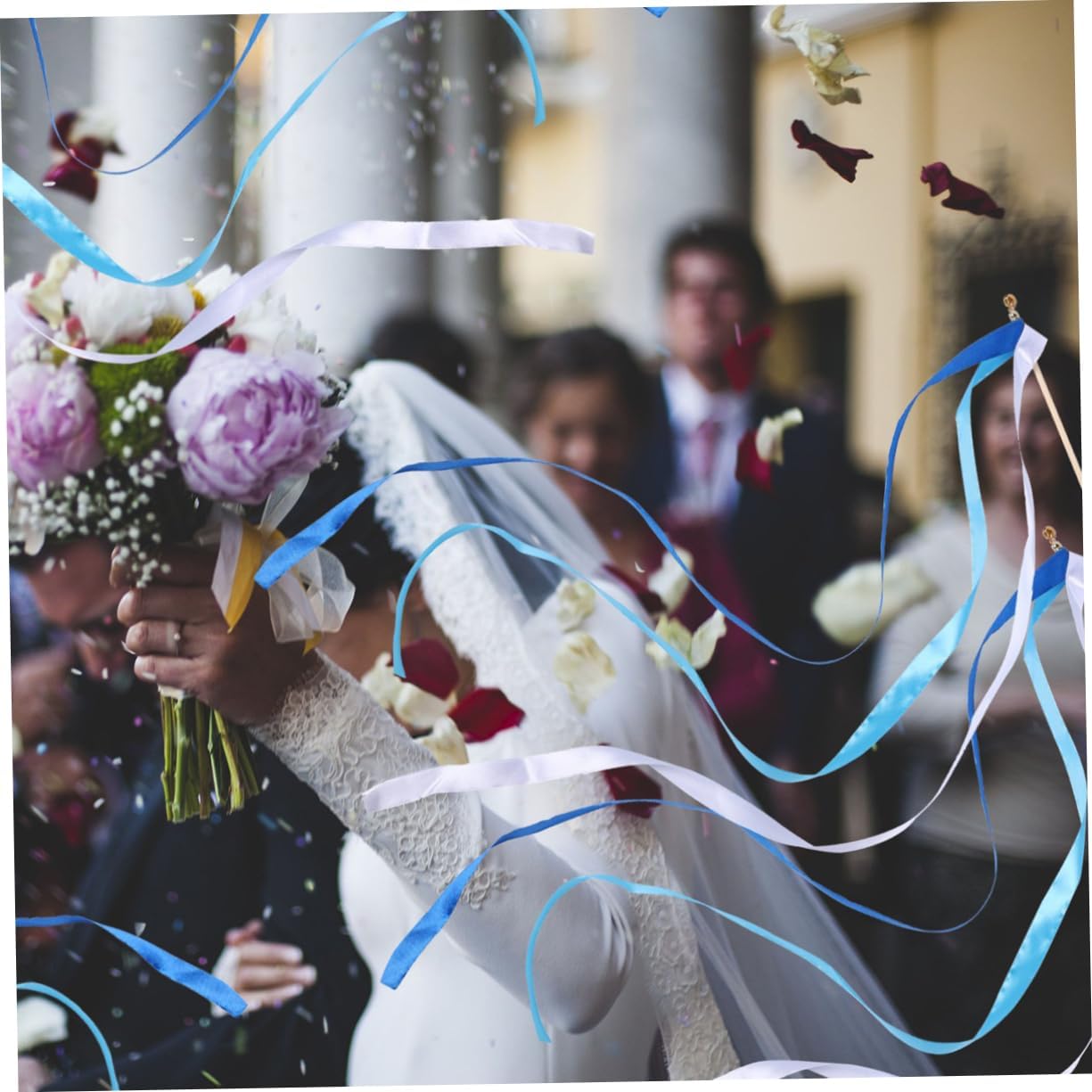 Abaodam 3sets Wedding Decorations Bridemaids Wands Fairy Sticks for Festive Events 10pcs*3