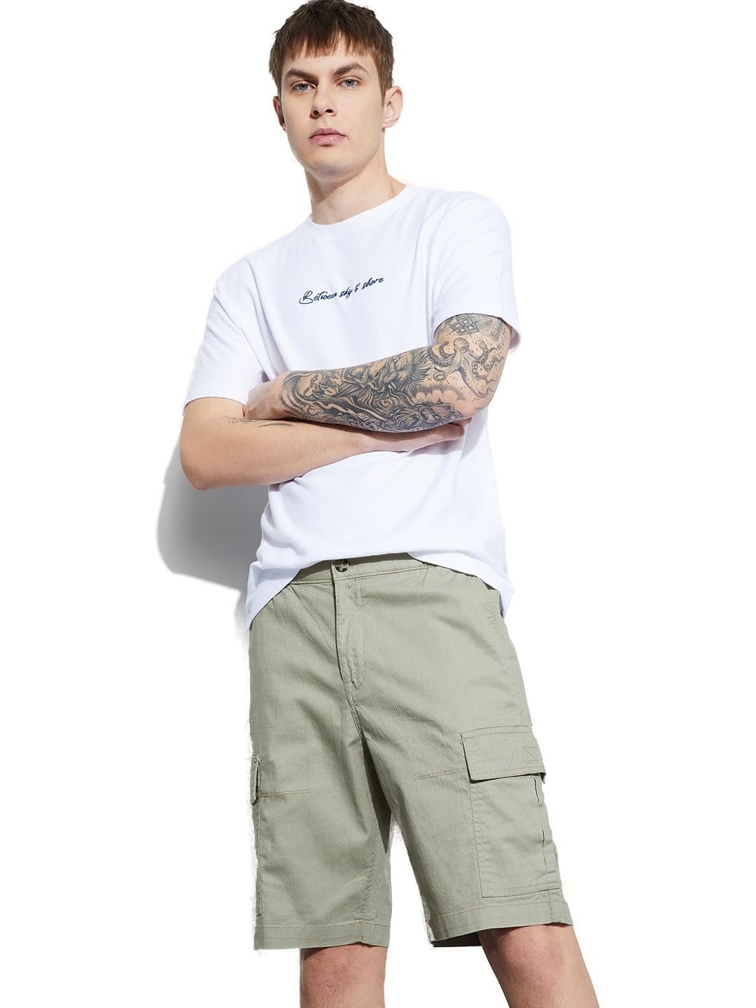 fame forever by lifestyle Men Cargo Shorts-picture-14