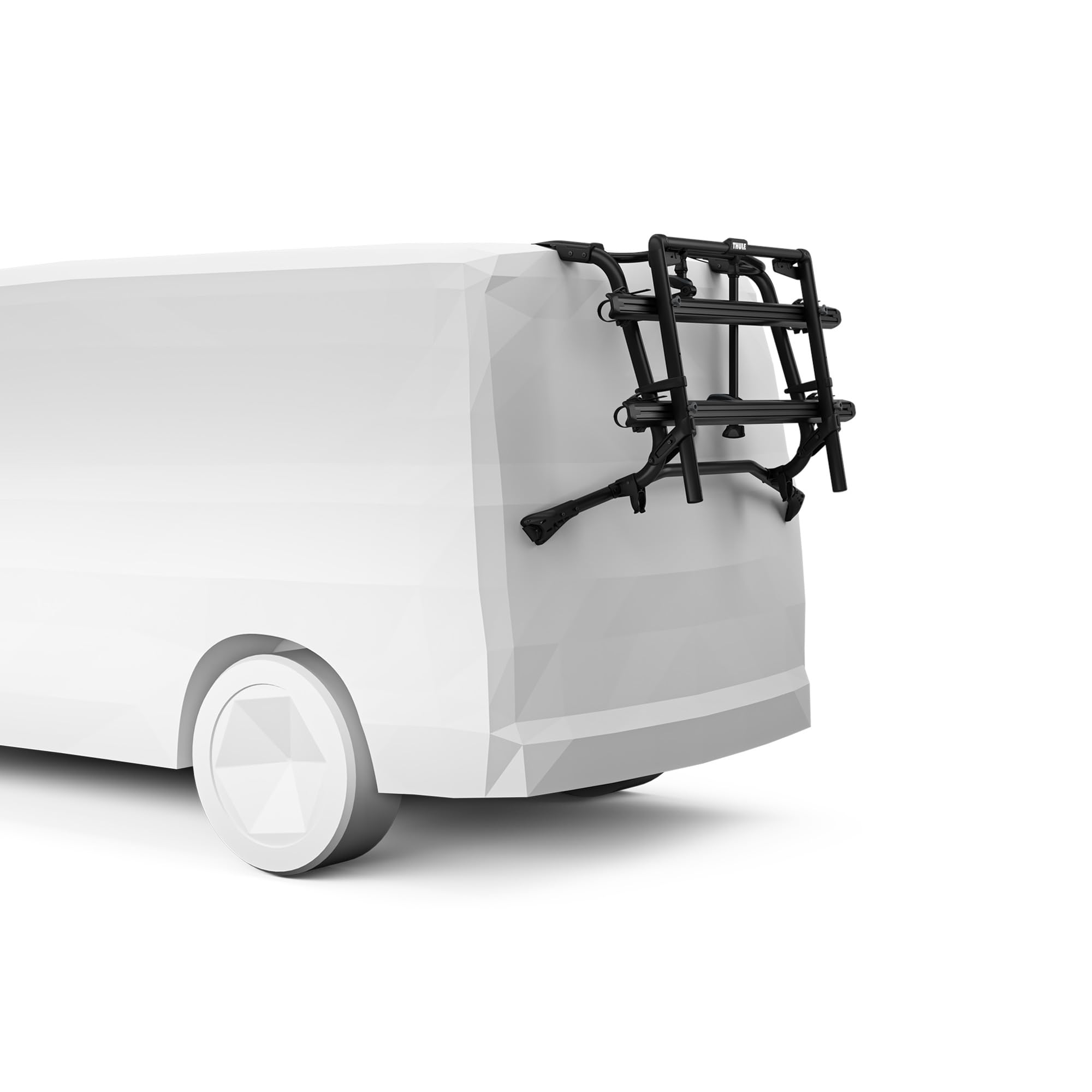 Thule WanderWay Fahrradträger, Heckklappen-fahrradträger zur Rahmenmontage Black, One-Size