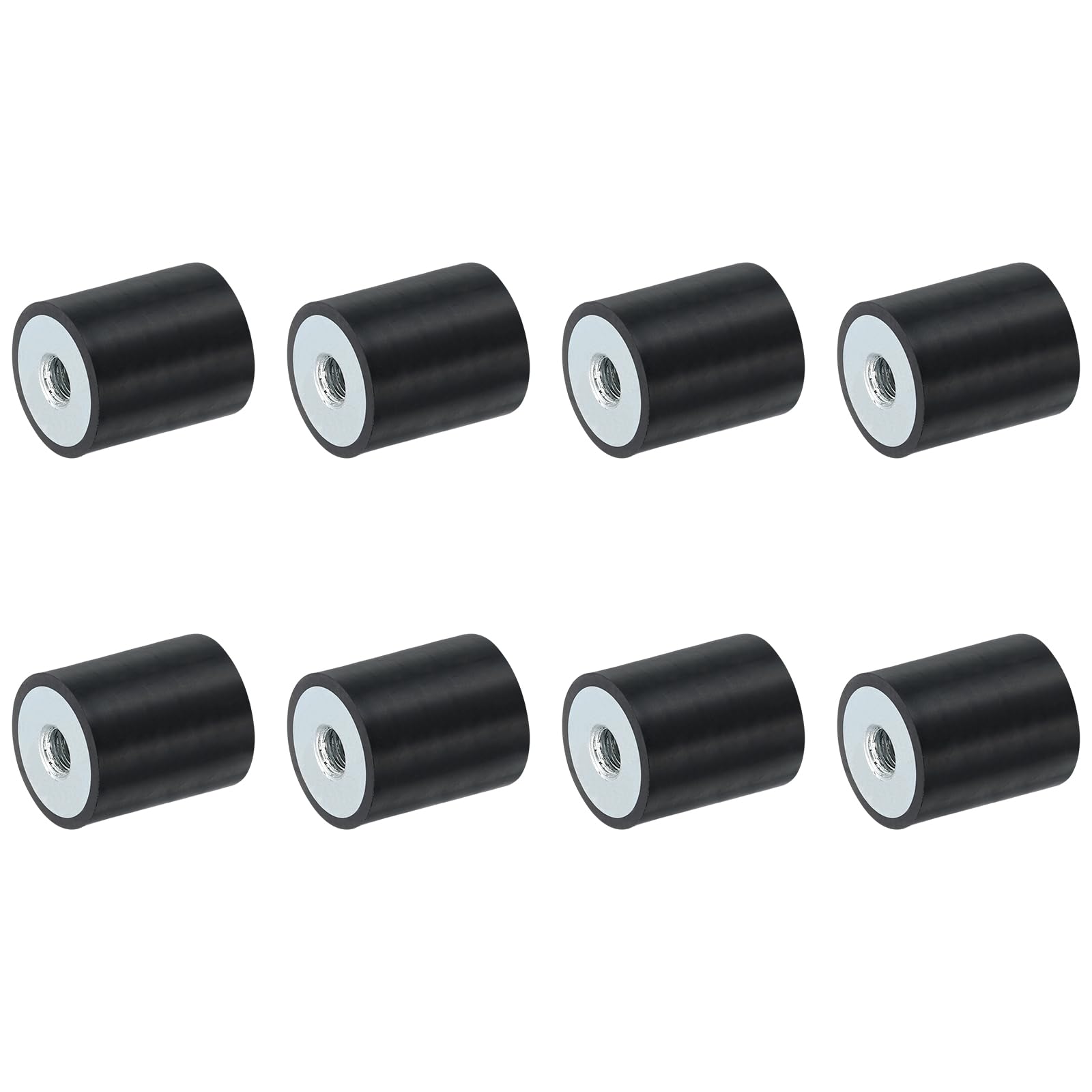 uxcell 8Pcs 20 x 30mm M5 Thread Female Rubber Mounts, Vibration Isolators, Replaces Anti Vibration Pads Flat Silent Block Base Block — Amazon image 9