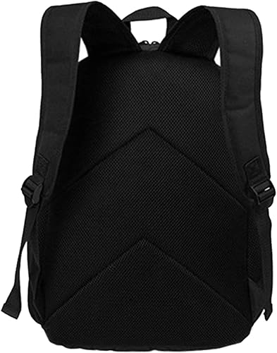 Miniatura 5 de Mochila, mochilas de alta capacidad, adecuadas para hombres, mujeres, niños, niñas, negocios, viajes, escuela, negro 7, talla única